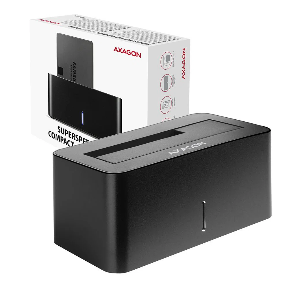 AXAGON ADSA-SN SuperSpeed USB Compact HDD dokkoló állomás - 8. kép