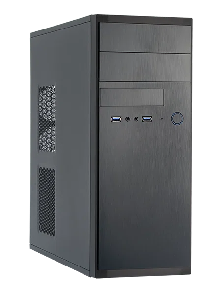 CHIEFTEC Ház Elox, ATX, Tápegység nélkül, Fekete