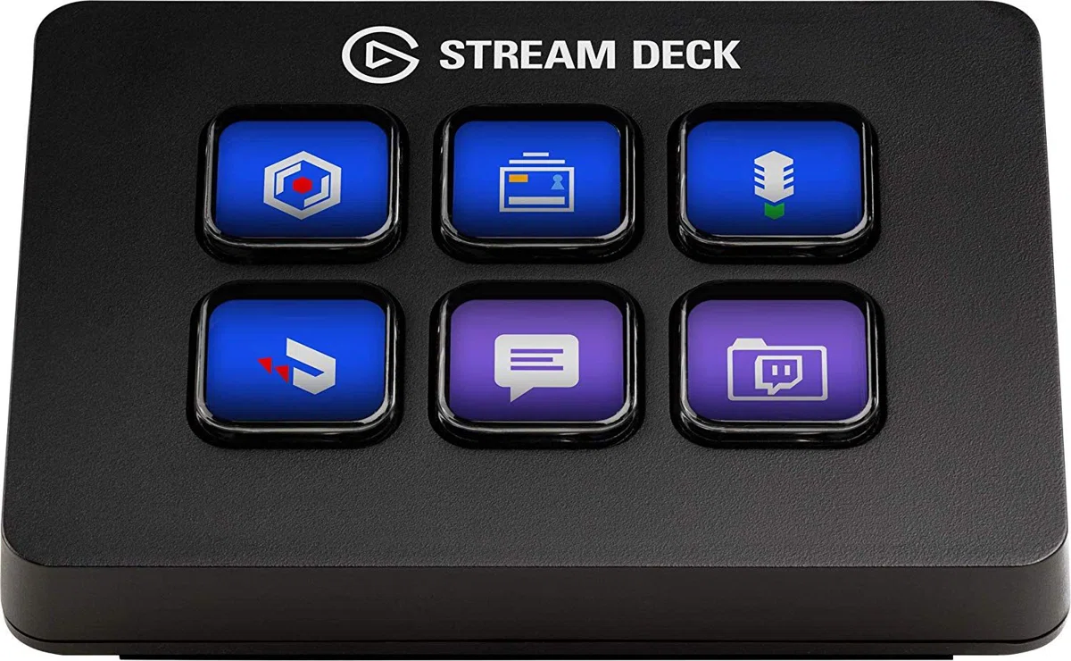 CORSAIR ELGATO STREAM DECK MINI, 6 Testreszabható LCD Billentyű, fekete - 2. kép