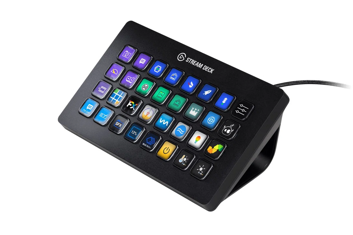 CORSAIR ELGATO STREAM DECK XL, 32 Testreszabható LCD Billentyű, fekete - 3. kép