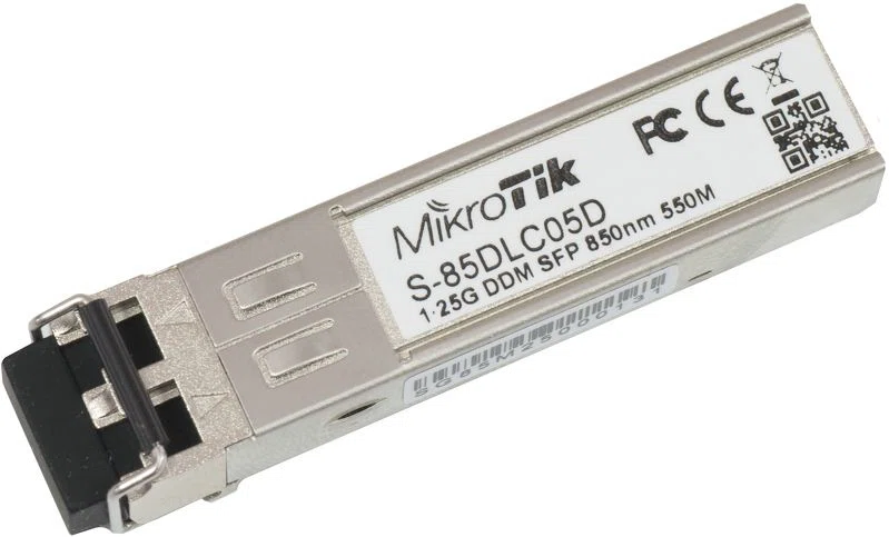 MIKROTIK SFP Modul Multi-Mode, Dual LC, 1,25Gbit, 550m - S-85DLC05D
