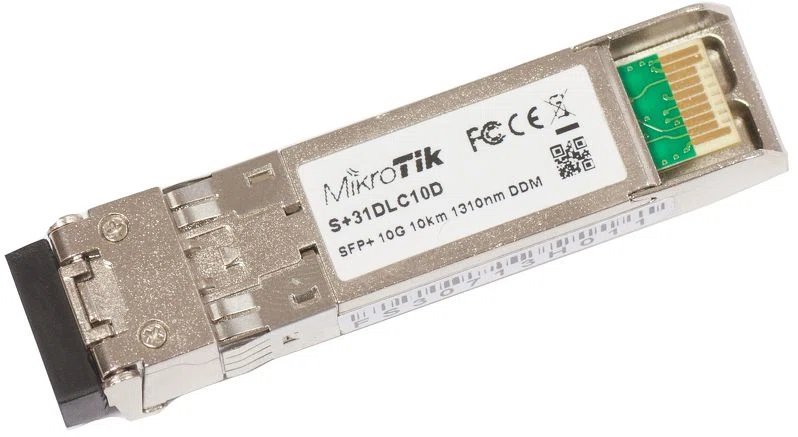 Mikrotik RouterBoard S+31DLC10D monomódusú SFP+ modul