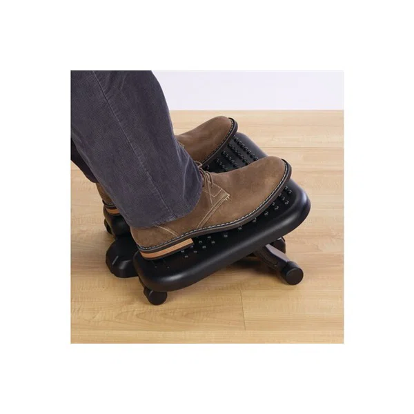 KENSINGTON Lábtartó (SoleMassage Height and Tilt Adjustable Foot Rest with Stimulating Surface, Black) - 4. kép