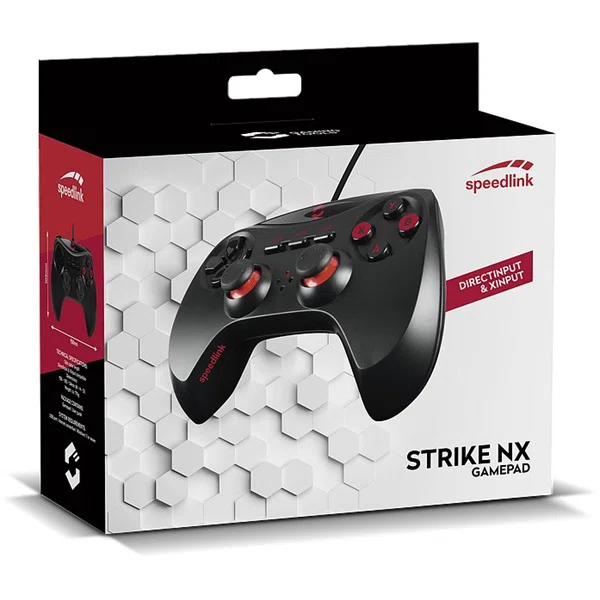 SPEEDLINK SL-650000-BK-01 STRIKE NX vezetékes PC Gamepad, fekete - 5. kép