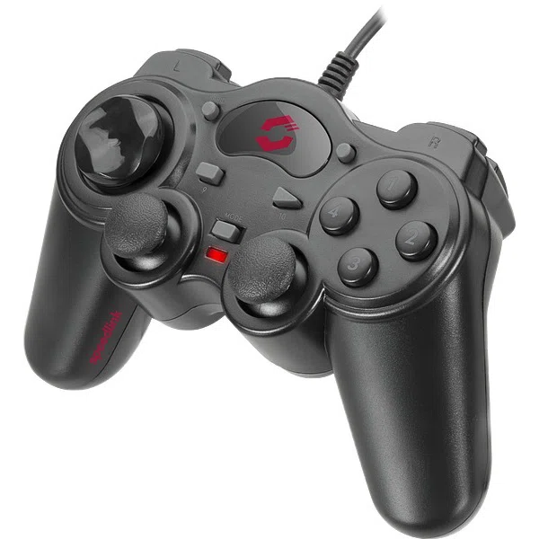SPEEDLINK SL-6515-BK THUNDERSTRIKE vezetékes PC Gamepad, fekete - 2. kép