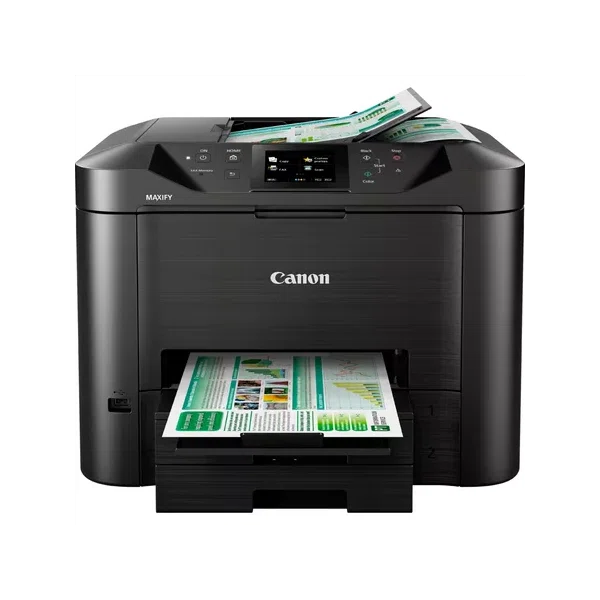 CANON Tintasugaras MFP 4in1 MAXIFY MB5450, A4, FF 24 k/p, SZ 15,5 k/p, 600x1200dpi, duplex, USB/LAN/WiFi, ADF - 3. kép