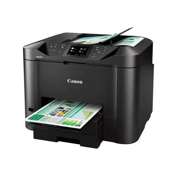 CANON Tintasugaras MFP 4in1 MAXIFY MB5450, A4, FF 24 k/p, SZ 15,5 k/p, 600x1200dpi, duplex, USB/LAN/WiFi, ADF - 4. kép