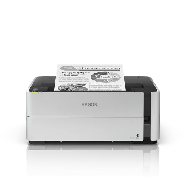 EPSON Tintasugaras nyomtató - EcoTank M1180 (A4, 1200x2400 DPI, 39 lap/perc, USB/LAN/Wifi)