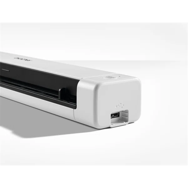 BROTHER Mobil szkenner DS640, CIS, manuál duplex, USB, 15 lap/perc, A4, 600x600dpi - 4. kép