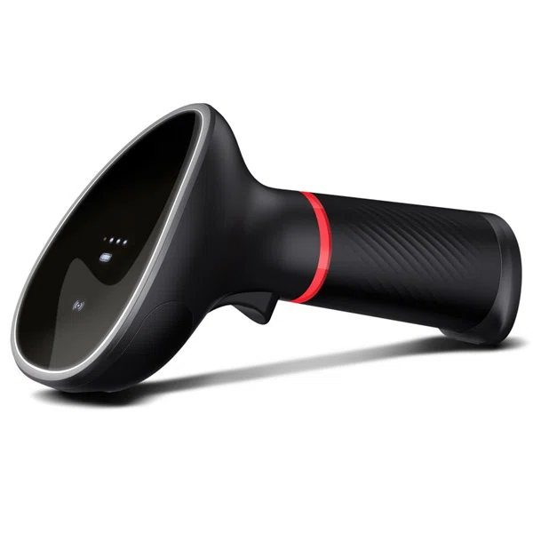 POLPOS PS-220BT Bluetooth vonalkódolvasó dokkolóval, nagyteljesítményű CMOS képérzékelő, 1D&2D olvasás - 2. kép