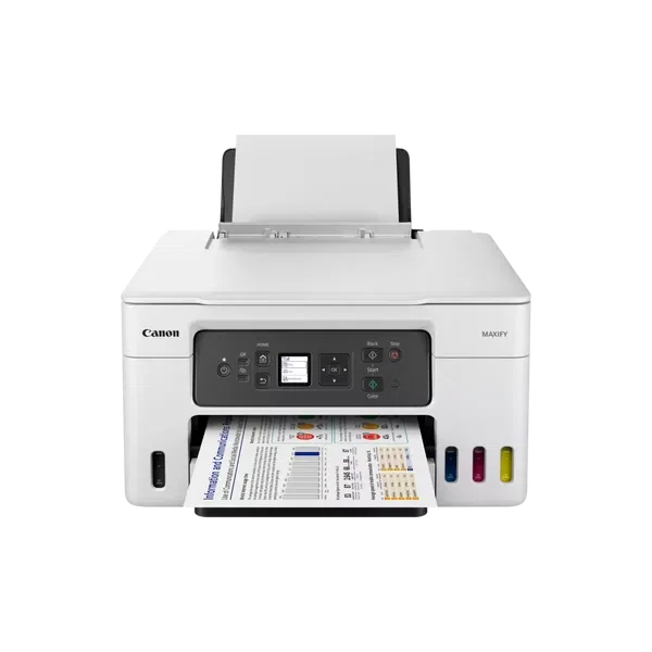 CANON Tintasugaras MFP 3in1 MAXIFY MEGATANK GX3040, A4, FF 18 k/p, SZ 13 k/p, 600x1200dpi, duplex, USB/LAN/WiFi - 2. kép