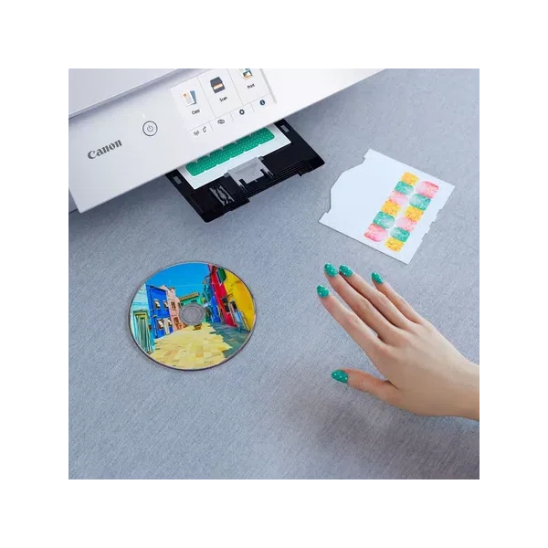 CANON Tintasugaras MFP 3in1 PIXMA TS8351A, A4, FF 15 k/p, SZ 10 k/p, 4800x1200dpi, duplex, USB/WiFi, lemez nyomtatás - 6. kép