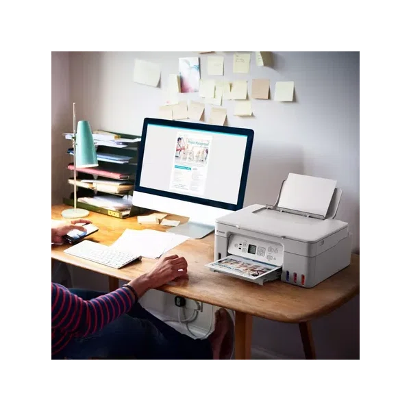 CANON Tintasugaras MFP 3in1 PIXMA MEGATANK G3470 WHITE, A4, FF 11 k/p, SZ 6 k/p, 4800x1200dpi, USB/WiFi - 5. kép