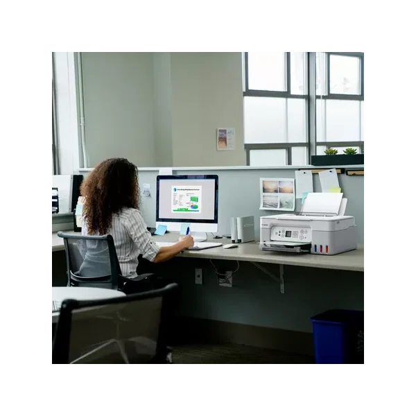 CANON Tintasugaras MFP 3in1 PIXMA MEGATANK G3470 WHITE, A4, FF 11 k/p, SZ 6 k/p, 4800x1200dpi, USB/WiFi - 7. kép