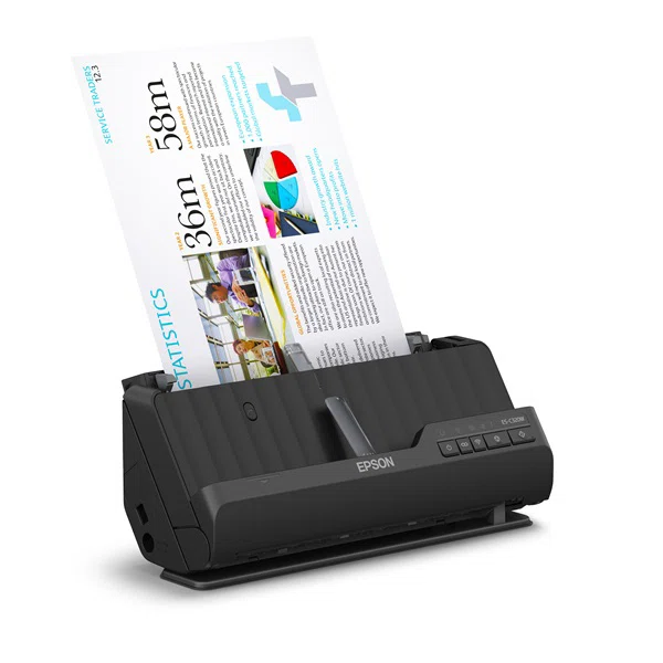 EPSON Docuscanner - WorkForce ES-C320W (A4, 600 DPI, 30 lap/perc, USB/WiFi/duplex) - 4. kép