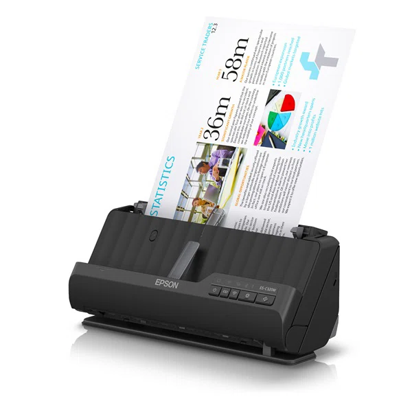 EPSON Docuscanner - WorkForce ES-C320W (A4, 600 DPI, 30 lap/perc, USB/WiFi/duplex) - 6. kép