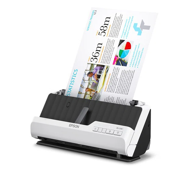 EPSON Docuscanner - WorkForce DS-C330 (A4, 600 DPI, 30 lap/perc, USB/duplex) - 5. kép