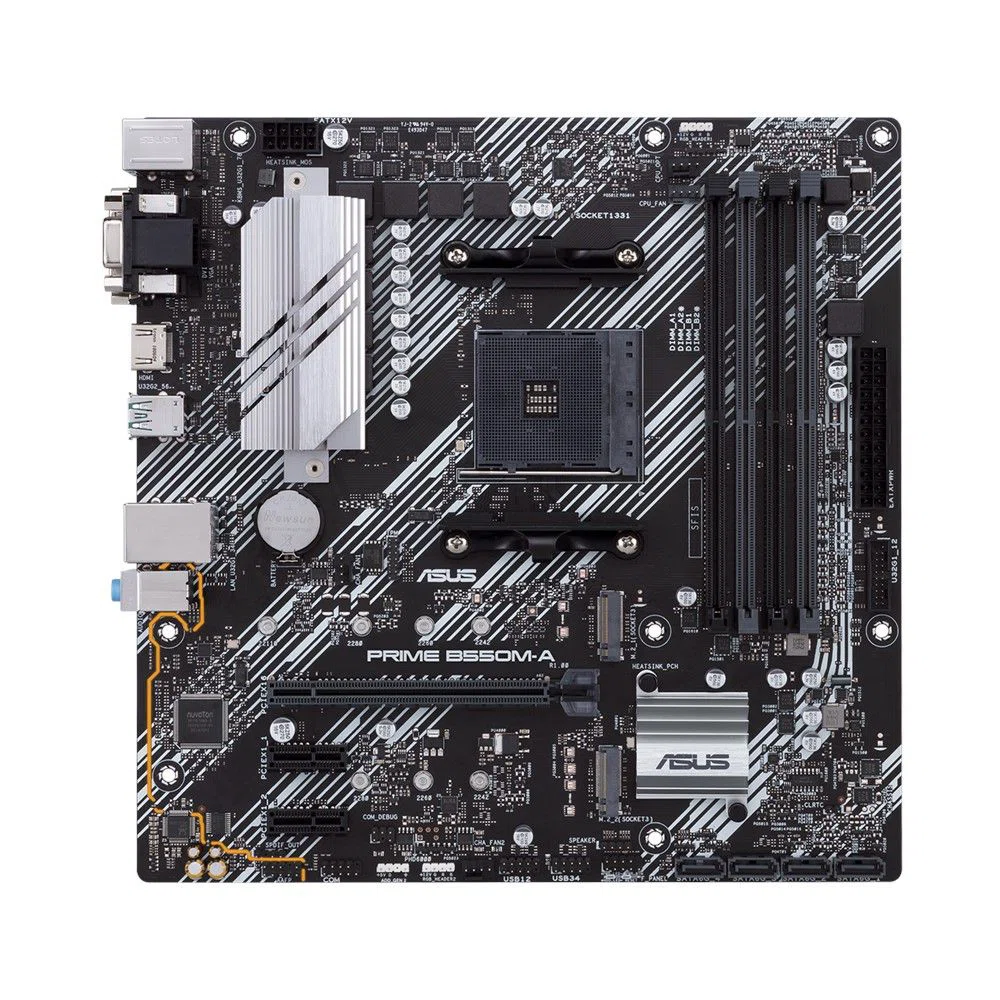 ASUS Alaplap AM4 PRIME B550M-A AMD B550, mATX - 2. kép