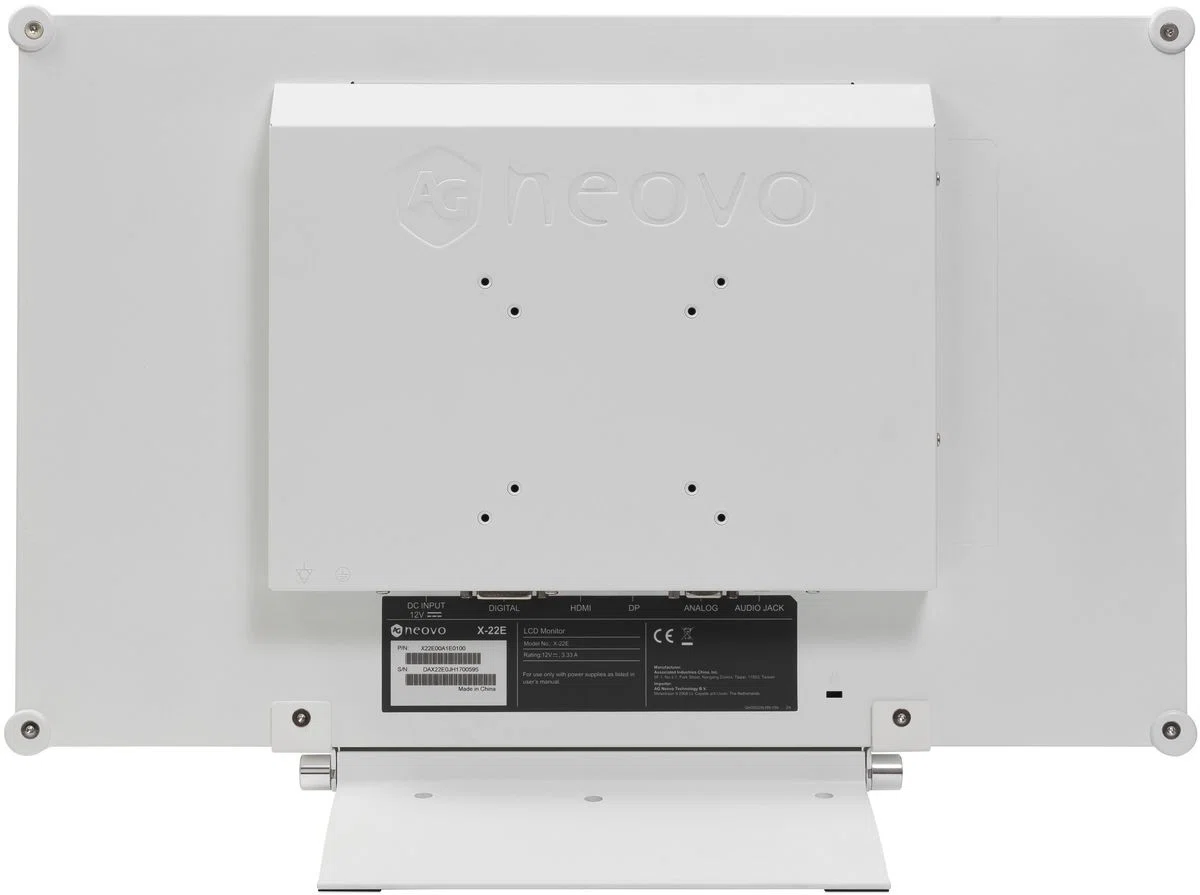 AG Neovo 22" X-22EW LED - 4. kép