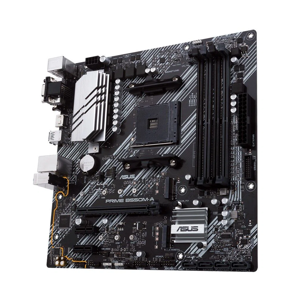 ASUS Alaplap AM4 PRIME B550M-A AMD B550, mATX - 4. kép