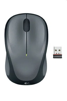 LOGITECH Egér - M235 Vezeték Nélküli Optikai Nano, Szürke