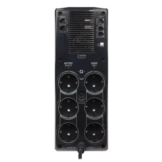 APC Back-UPS BR1200G-GR, (3+3 Schuko) 1200VA (720 W) 230, LCD, LINE-INTERACTIVE szünetmentes tápegység, torony - 2. kép