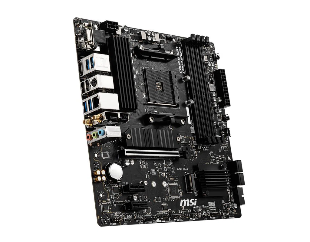 MSI Alaplap AM4 B550M PRO-VDH WIFI AMD B550M, mATX - 4. kép