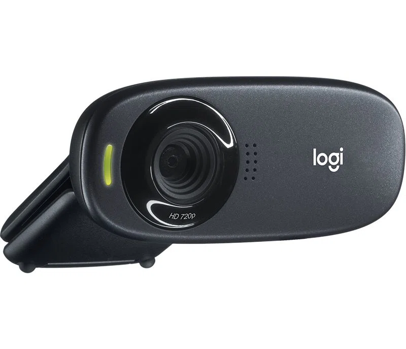 Logitech C310 Webkamera Black - 3. kép