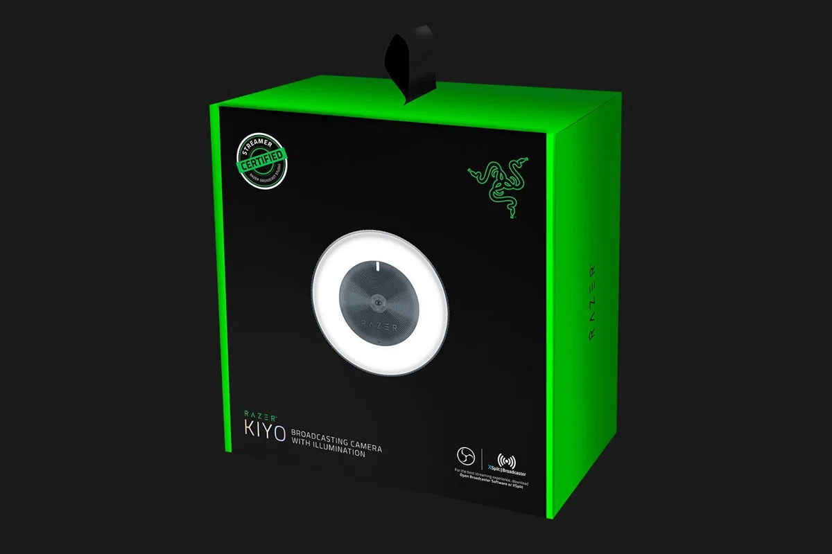 Razer Kiyo Webkamera Black - 2. kép