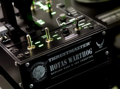 Thrustmaster Hotas Warthog USB Joystick és Gázkar Black - 4. kép
