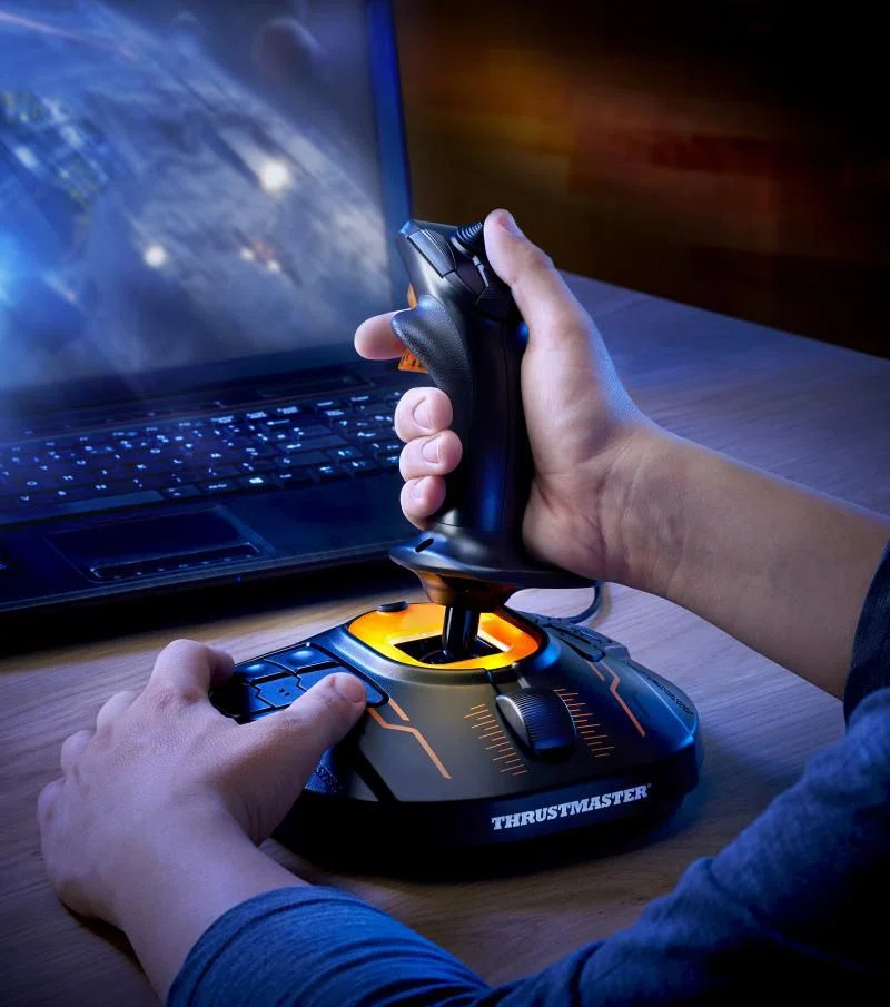 Thrustmaster T-16000M FCS USB Joystick Black - 6. kép