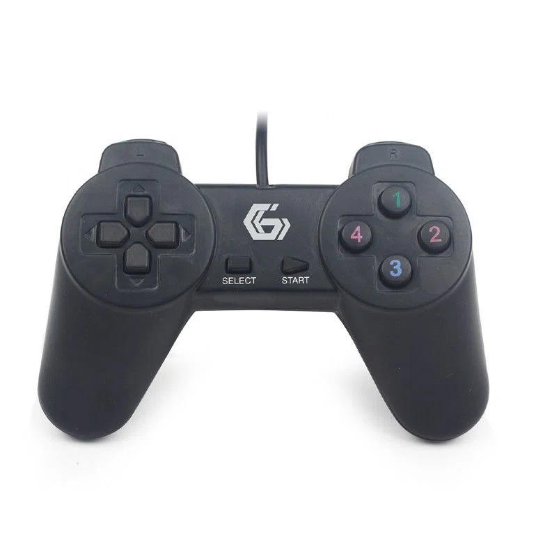 Gembird JPD-UB-01 USB Gamepad Black - 2. kép