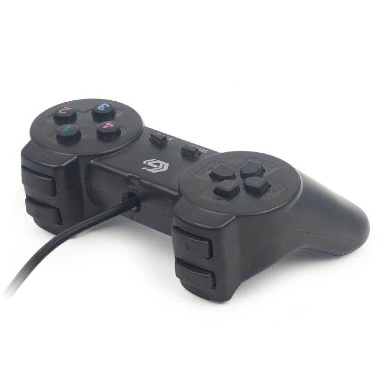 Gembird JPD-UB-01 USB Gamepad Black - 3. kép
