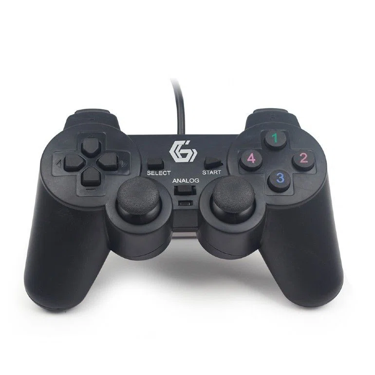 Gembird JPD-UDV-01 USB Gamepad Black - 2. kép