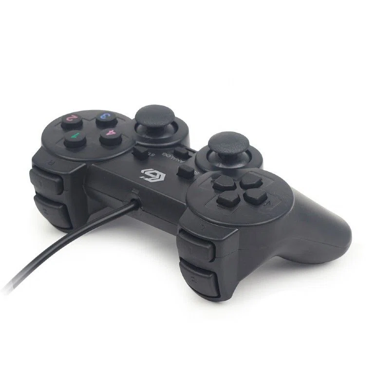 Gembird JPD-UDV-01 USB Gamepad Black - 3. kép