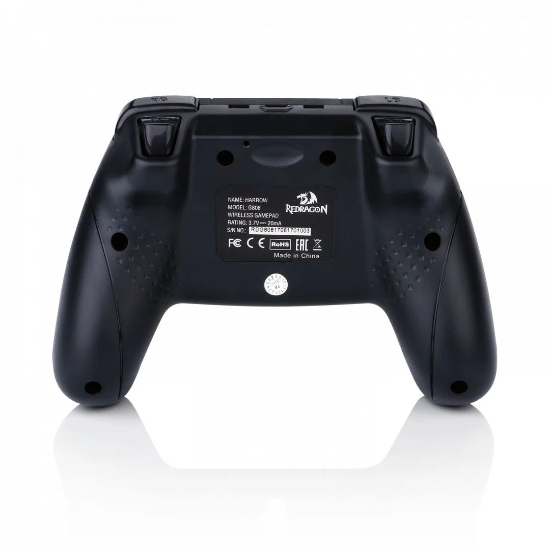 Redragon Harrow Wireless gamepad Black PC/PS3 - 2. kép