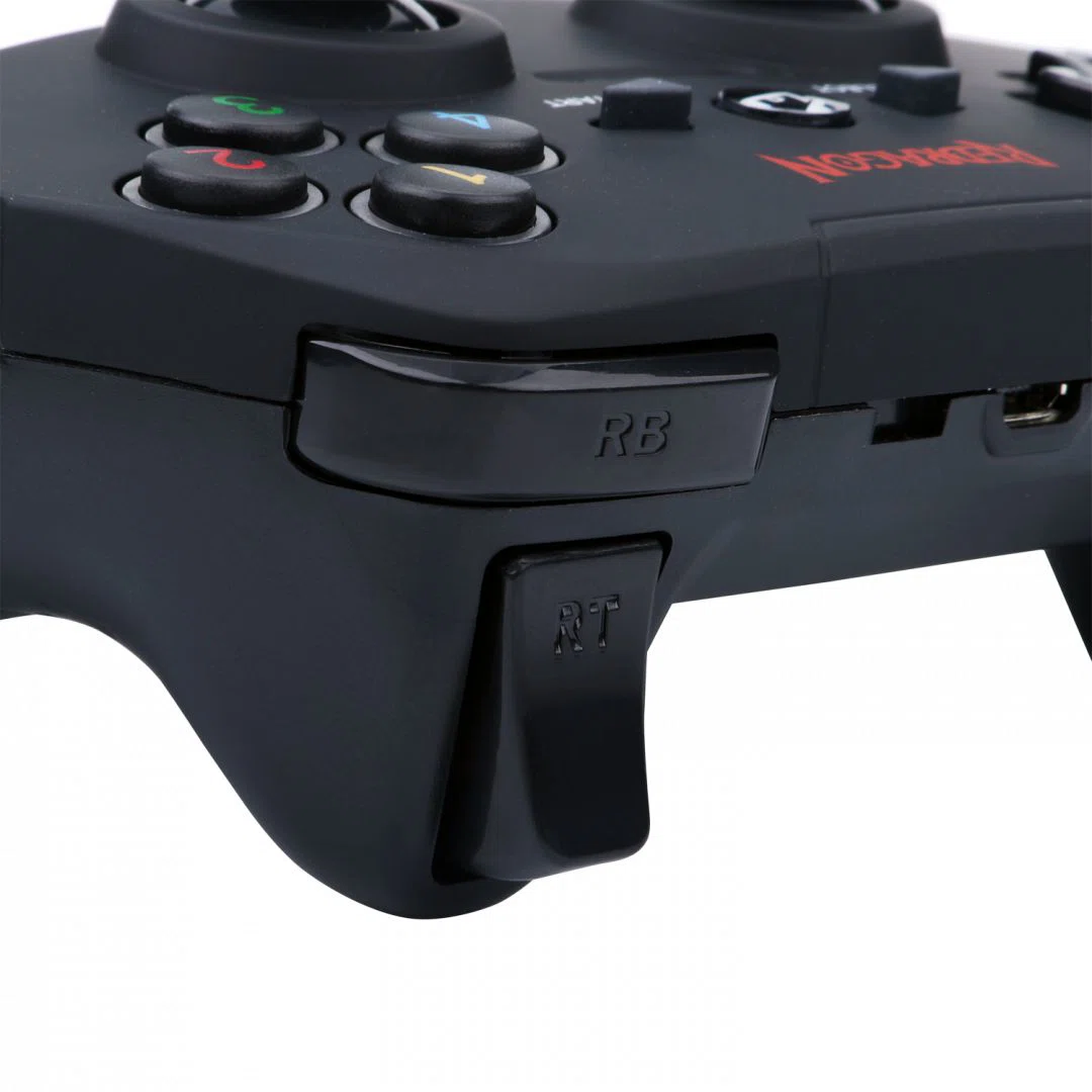 Redragon Harrow Wireless gamepad Black PC/PS3 - 5. kép