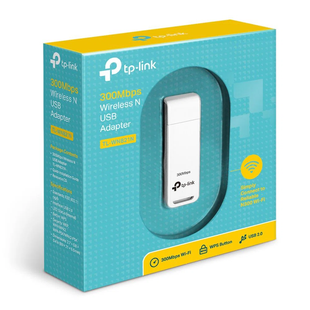 TP-LINK Wireless Adapter USB N-es 300Mbps, TL-WN821N - 3. kép