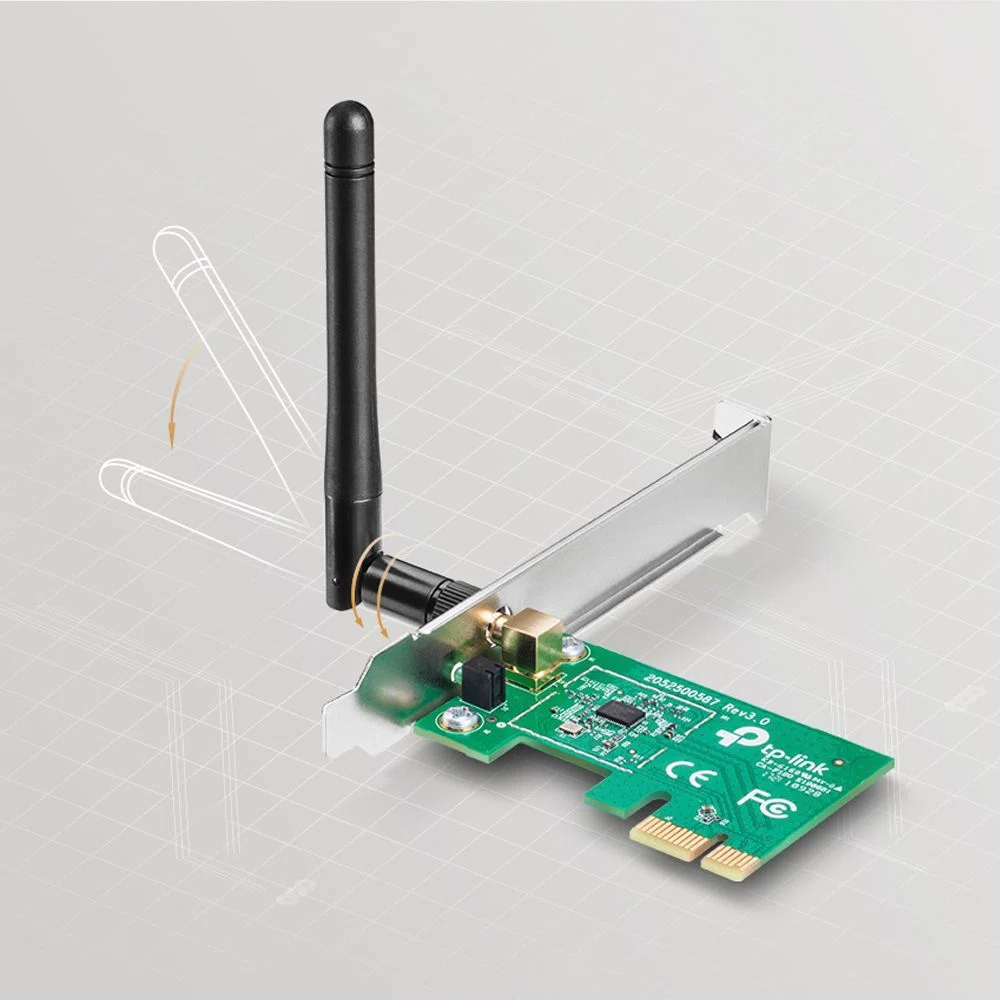 TP-Link TL-WN781ND 150M Wireless PCI-E kártya - 4. kép