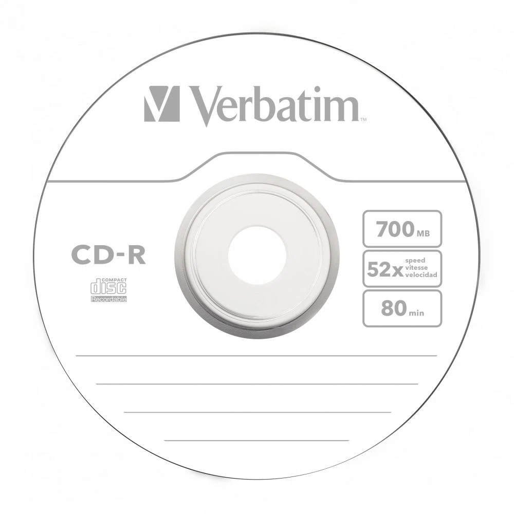 Verbatim DataLife CD-R 80 52x 10db/henger (10-es címke) - 3. kép