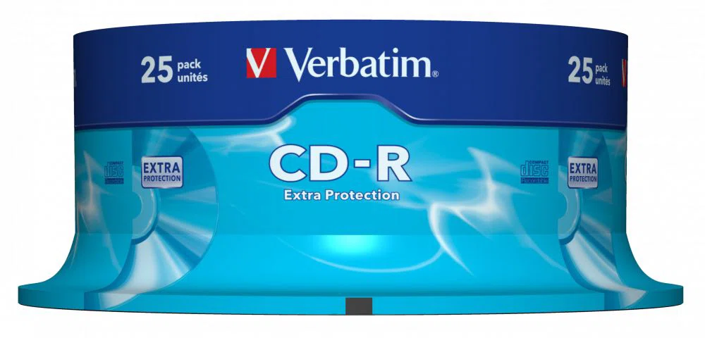 Verbatim DataLife CD-R 80 52x 25db/henger (25-ös címke) - 2. kép