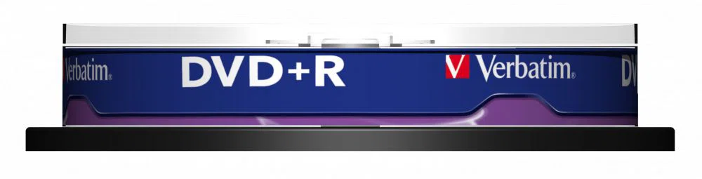 Verbatim DVD+R 4,7Gb 16x Hengeres 10db/csomag (10-es címke) - 2. kép