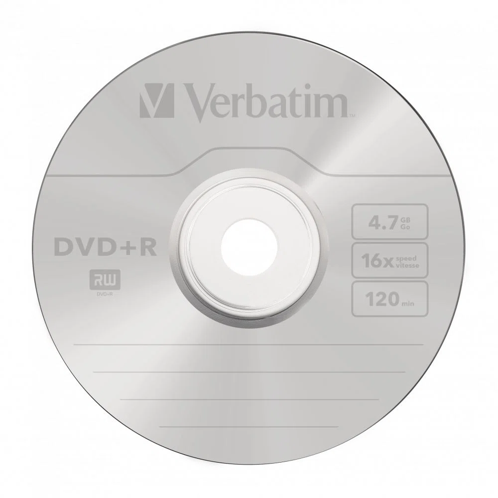 Verbatim DVD+R 4,7Gb 16x Hengeres 10db/csomag (10-es címke) - 3. kép