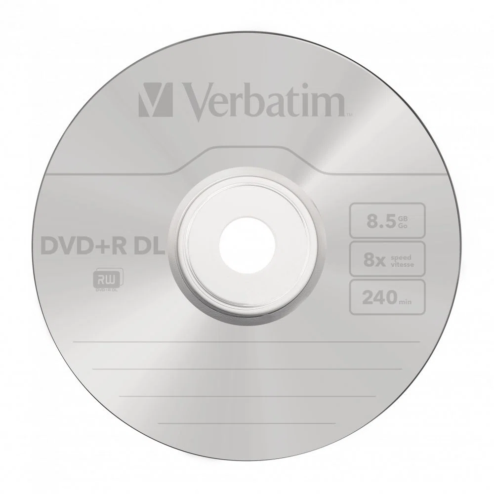 Verbatim DVD+R 8,5Gb 8x Hengeres 10db/csomag (10-es címke) - 3. kép