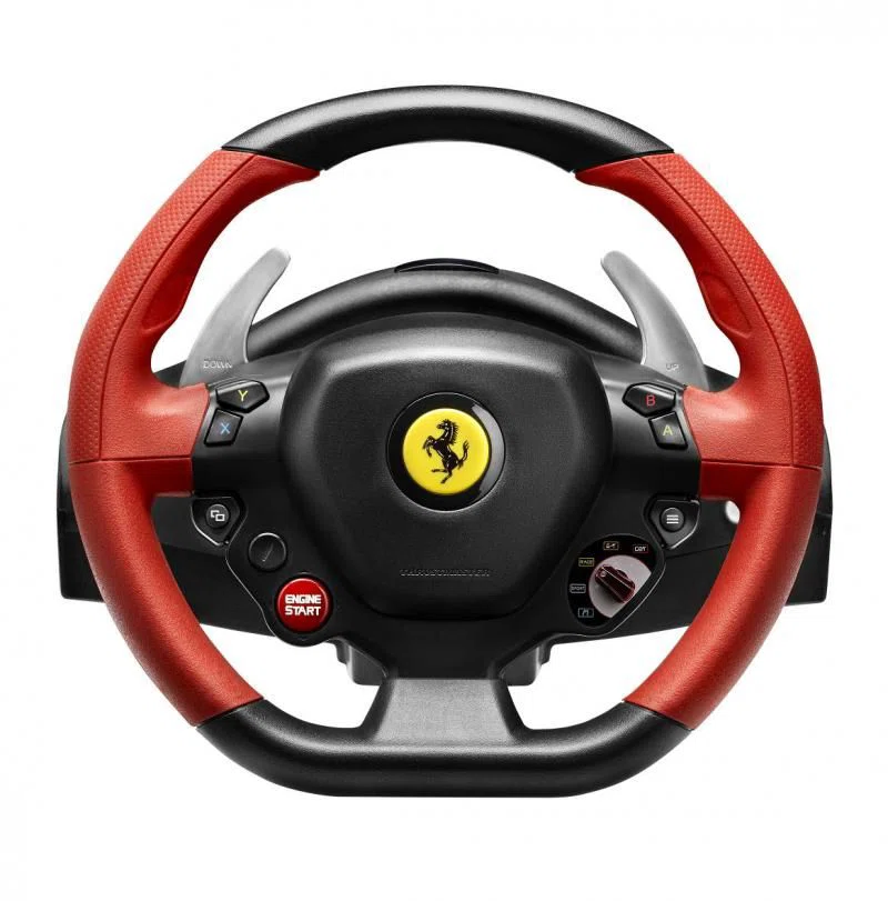 Thrustmaster Ferrari 458 Spider Racing USB Kormány Black/Red - 3. kép