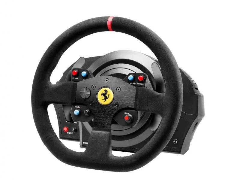 Thrustmaster T300 Ferrari Integral Racing Alcantara Edition USB Kormány Black - 2. kép