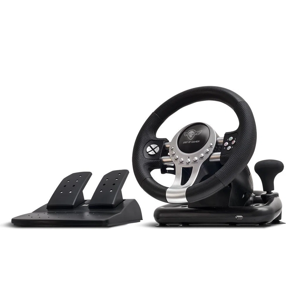 Spirit Of Gamer Race Wheel Pro 2 USB Kormány Black/Silver - 6. kép
