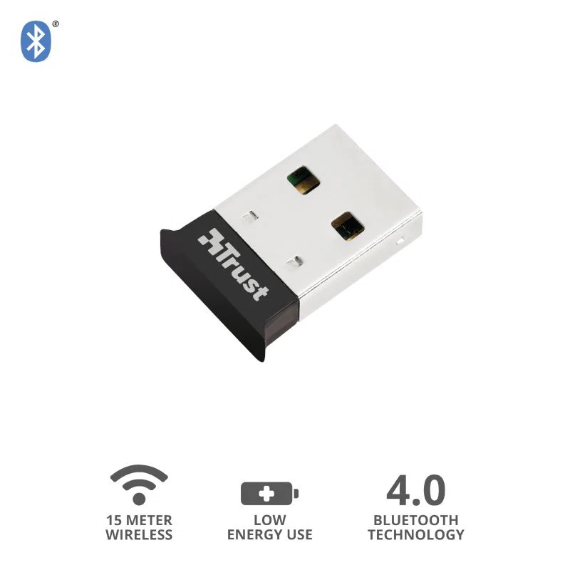 Trust Manga Bluetooth 4.0 USB Adapter Black - 2. kép